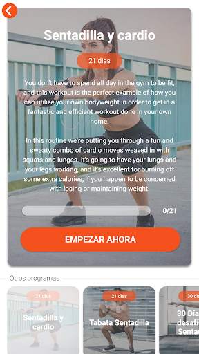 Reto de las sentadillas screenshot 4