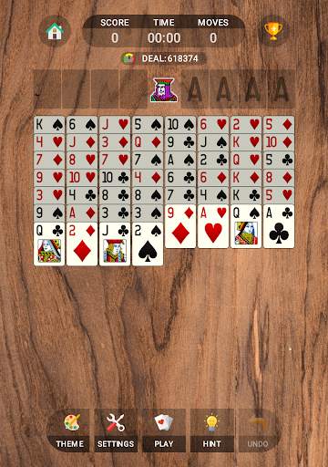 FreeCell Solitaire screenshot 12