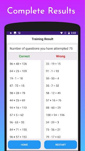 Math games - Add, Subtract, Multiply & Divide screenshot 8