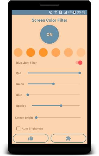 Blue Light Filter 1 تصوير الشاشة
