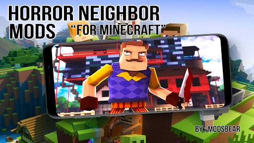 Scarry Neighbor mod - Hello Neighbor Maps For MCPE screenshot 1