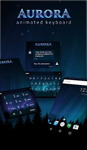 Aurora HD Live Wallpaper Theme screenshot 1