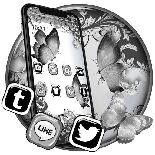 White Butterfly Launcher 4.1