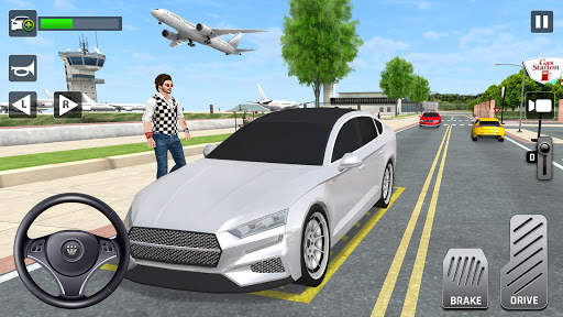 Permainan Mobil Taxi Kota 3d Simulator 2021 screenshot 1