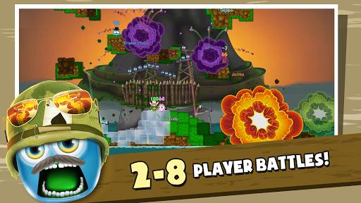 Jelly Wars - 8 Player Battle screenshot 1