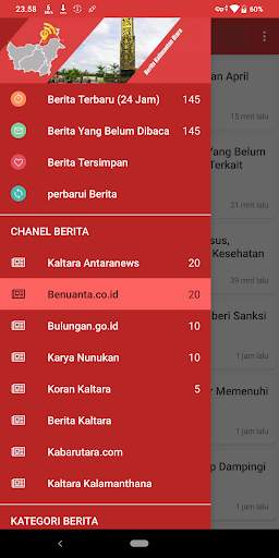 Berita Kaltara (Berita Kaliman screenshot 1