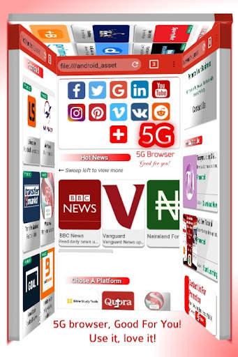 5G Browser, Fast Browser App screenshot 6