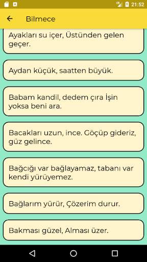 Hikaye ve Bilmece Uygulaması screenshot 6