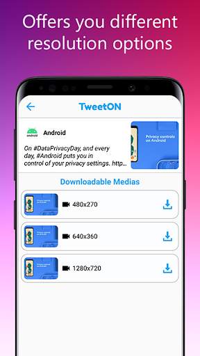 Video Downloader for Twitter - Download Video, GIF screenshot 4