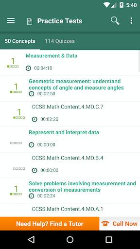Common Core Math 4th Grade скриншот 2