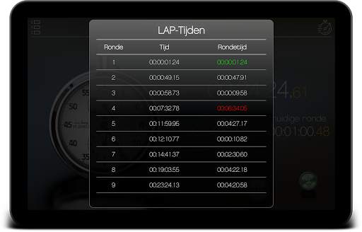 Klassieke Stopwatch (Lite) screenshot 13