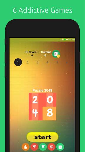 2048 classic puzzle  5 games screenshot 4