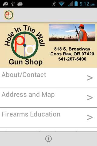 Hole in The Wall Gun Shop screenshot 1