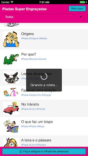 Piadas Super Engraçadas ZapZap screenshot 3
