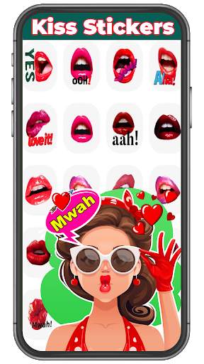 Animated Kiss Stickers For WhatsApp screenshot 4