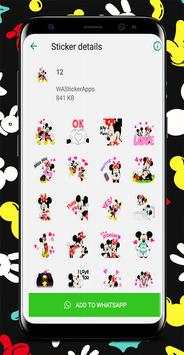 Minnie Sticker Whatsapp - Mickey WAStickerApps screenshot 2