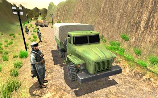 Army Truck 3D Driving Game screenshot 2