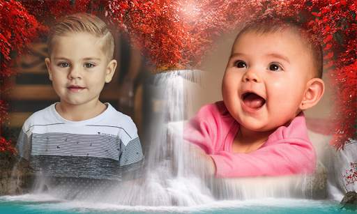 Beautiful Garden Double Photo Frame Application screenshot 11