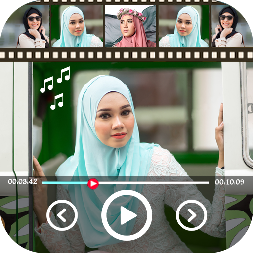 صنع فيديو من الصور مع الاغاني بدون نت icon