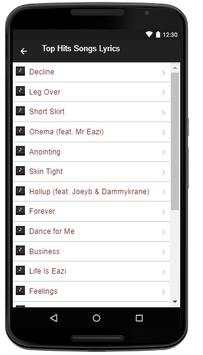 Mr. Eazi Music Lyrics screenshot 3