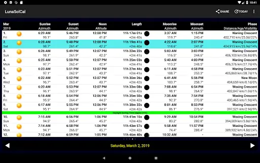 LunaSolCal Mobile screenshot 3