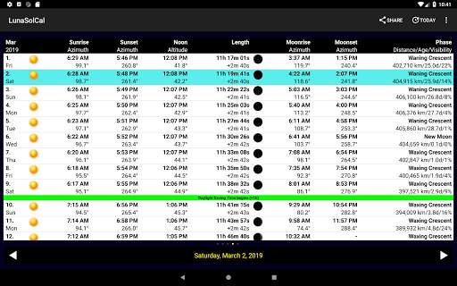 LunaSolCal Mobile screenshot 3