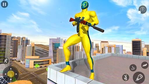 Gangster Rope Hero Crime City Vegas: Mafia Game 3D screenshot 1