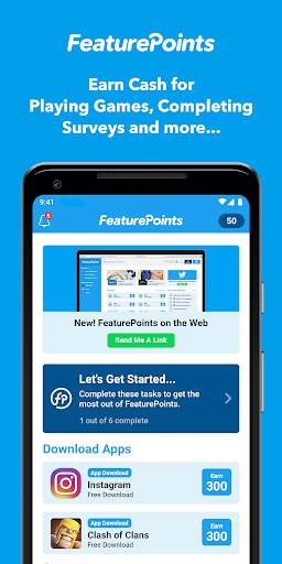 FeaturePoints: Get Rewarded screenshot 1