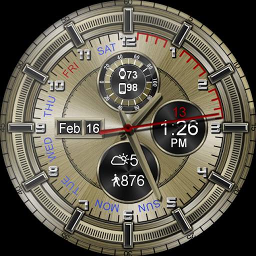 Chrono Shine HD Watch Face screenshot 14