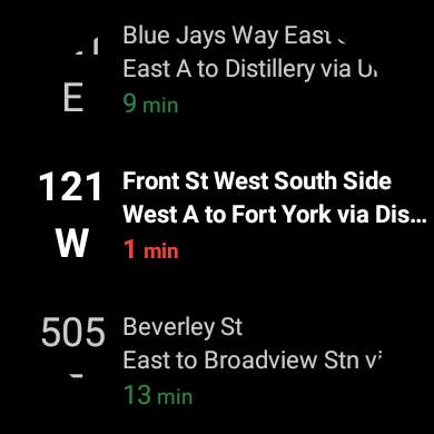 Transit Now - TTC Toronto, MBTA, AC Transit, SFMTA screenshot 8