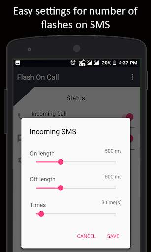 Flash On Call screenshot 5