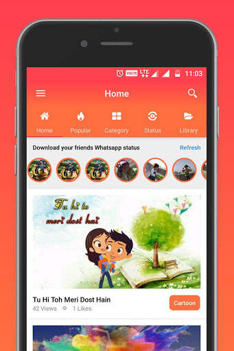 Videostatus Lite screenshot 1
