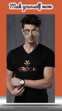 Men Sunglasses Photo Editor screenshot 1