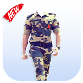 Traje de ejército Photo Maker icon
