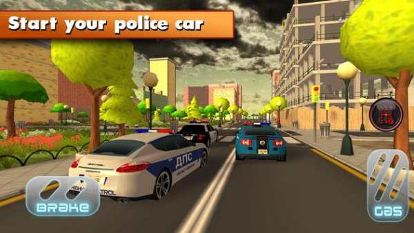 Racing Police Highway 3D screenshot 1