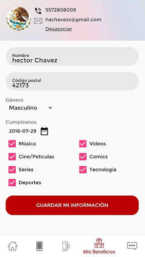 Virgin Mobile México स्क्रीनशॉट 6