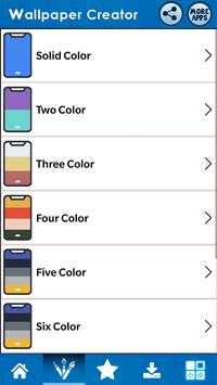 Wallpaper Creator   (Multi Color & Gradient  ) 7 تصوير الشاشة