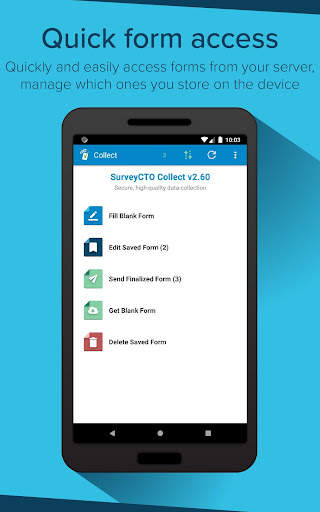 SurveyCTO Collect screenshot 2