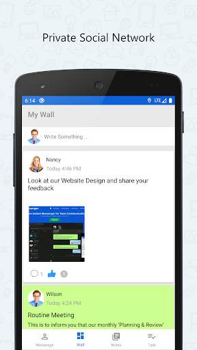 Output Messenger screenshot 5