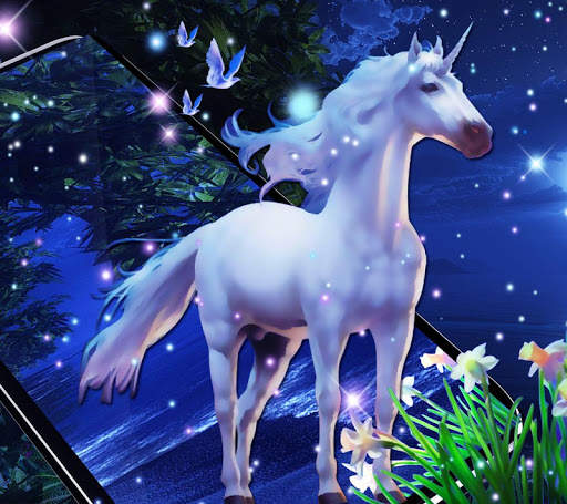 Lovely Unicorn APUS Live Wallpaper screenshot 4