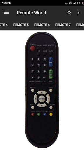SHARP TV Remote Control screenshot 5