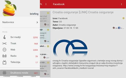 Briefing Mediji screenshot 10