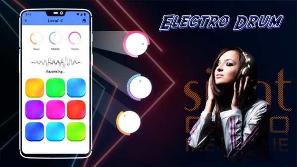 Electro Drum Pad – Electro Music 5 تصوير الشاشة