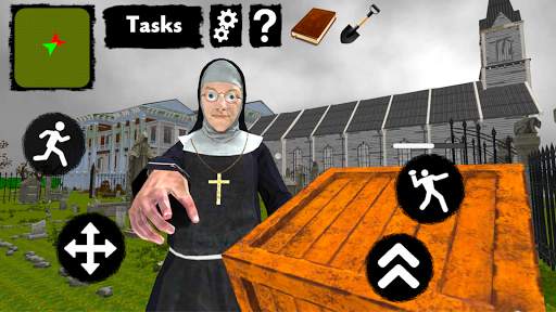 Neighbor Nun. Scary Escape 3D screenshot 1