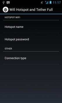 Wifi Hotspot, usb tether TRIAL screenshot 5