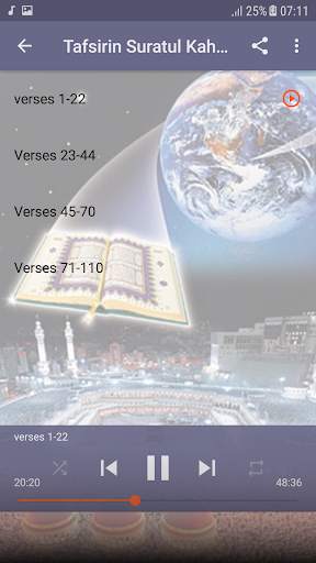 Tafsirin Suratul Kahfi MP3 OFFLINE screenshot 2