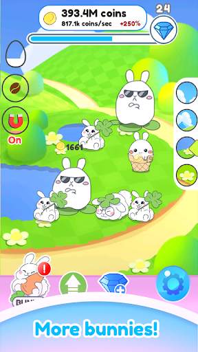 Lucky Bunny - Evolution Game screenshot 3