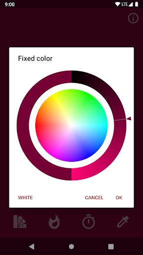 Screen Flashlight 🔦 Bright white and color screen screenshot 2
