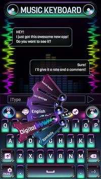 Music Keyboard Theme screenshot 1