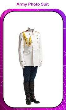 Man Army Suit Photo Editor 5 تصوير الشاشة